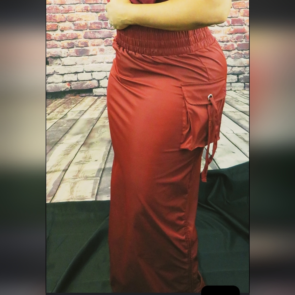 Cargo Skirt/ Full Tshsirt Bundle - image 4